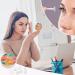 Buy Bagea-Ka Colorful Geometric Contact Lens Case Kit - Travel & Home Eye Care with Tweezers Solution Bottle & Mirror - Buy Online on GoSupps.com