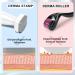 Derma Stamp - Yafex Adjustable Microneedling Tool with 120 Titanium Pins for Face Body Hair & Beard Growth | Professional Skincare Solution - Buy Online on GoSupps.com