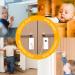 2x Adjustable Cabinet Lock without Drilling - Keyed Refrigerator Sliding Door & Window Locks | Child & Pet Safety - White - Buy Online on GoSupps.com