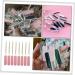 minkissy 100 Sets Manicure Tools Set Pedicure Tools Nail Care Set Nail Tools Nail File Emery Boards Rough Manicure Stick Nail Salon Supply Nail Wooden Picks Handheld Nail File Buffer Smooth - Buy Online on GoSupps.com
