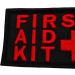 LEGEEON First Aid Kit 2x3.25 Red/Black IFAK Medic Trauma Kit with Morale Hook Patch | International Shipping Available - Buy Online on GoSupps.com