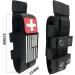 Black Upgrade Laser Cut Molle Tourniquet Pouch with Tourniquet & Shears - Tactical Trauma Ifak Pouch - Buy Online on GoSupps.com
