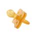 Sweetie Star Shape Rubber Pacifier 6-12 Months Medium Size | Natural Rubber with Rounded Nipple | 1 Count - Buy Online on GoSupps.com