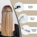 Reton French Design Hair Clips - Tortoise Acrylic Resin & Acetate - 12-Piece Set for Thin & Thick Hair - Stylish Hair Accessories for Women & Girls - Buy Online on GoSupps.com