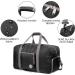 WANDF Foldable Duffle Bag Black 60L 24 Lightweight Travel Gym Sports Luggage - Buy Online on GoSupps.com