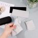 SmilCloud 16-Piece Microfiber Glasses Cleaning Towels | 15x18cm Soft Cloths for Screens Tablets & Glasses - Black/Gray - Buy Online on GoSupps.com
