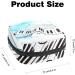Stylish Piano-Keyboard Napkin Storage Bag | Portable Menstrual Pad & Cup Organizer for Teens & Women - Buy Online on GoSupps.com