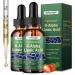 2PCS R Alpha Lipoic Acid Liquid Drops 600mg ALA Supplement Nerve Savior for Neuropathy for Nerve, Energy & Metabolism Support - Extra Strength with Turmeric, Selenium, C E & B12, Strawberry Flavor