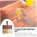Healeved Floor Repair Wax Set - Hardwood Laminate & Vinyl Scratch Remover Kit | Furniture Repair & Scratch Filler - Buy Online on GoSupps.com
