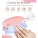 YEVYO Poly Gel Nail Kit with UV Lamp - Complete Set for Gel Nail Extensions and Poly Gel Application - Buy Online on GoSupps.com