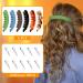 Fulaicai 6 PCS Banana Hair Clips 5.2 Inch Long Ponytail Banana Clips Strong Grip Ponytail Holder Clamp with 10 Duckbill Clip for Girls Women Thick or Medium Hair (6 Colors) - Buy Online on GoSupps.com
