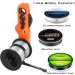 KastKing Radius Line Spooler - Compact Tool for Spinning and Casting Reels | Spool Fishing Reels Without Line Twist - Orange - Buy Online on GoSupps.com