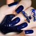 Blue Nail Polish Glitter Nail Polish 12ml Nail Polish is Quick-Drying Durable Water-Based Low-Odor Environmentally Friendly And can be used for Nail art and Diy Nail Polish at Home - Buy Online on GoSupps.com