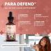para Defend Wormwood Black Walnut Cleanse for Humans Drops Liquid Soursop Garlic Pumpkin Seed PAU D'Arco Oil of Oregano Turmeric Berberine Neem Extract Hull Bark Tincture by Clean Nutra 1 - Buy Online on GoSupps.com