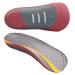 Orthotic Insoles for Plantar Fasciitis 3/4 Length Inserts Arch Support Shoe Insoles Soft Comfort Shoe Inserts Pain Relief Flat Feet Over-Pronation Heel Spur Pain Men&Womens Heel Cushion Heel Cups Red M(Women s 8-12 / Men s 7-11)