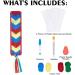 FREEBLOSS Plastic Canvas Bookmark Kit - Set of 8 Sheets for Embroidery and Crafting Projects - Buy Online on GoSupps.com