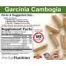 Herbal Nutrition Garcinia Cambogia for Weight Management and Kidney Stone Management, 2, 90 Count Bottles 180 Capsules 60% and 95% HCA Blend Dosing 700mg - 2400mg - Buy Online on GoSupps.com