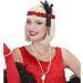 Amakando 1920s Charleston Hair Band | Red-Black Feather Headband & Gatsby Costume Accessory for Women - Buy Online on GoSupps.com