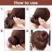 Updo Donut Hair Bun Maker Kit for Women - French Twist Styling Tools - Buy Online on GoSupps.com