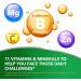 Berocca Vitamin C Energy Tablets with Magnesium, B12 & B Complex - 30 Count (1 Month Supply) - Buy Online on GoSupps.com