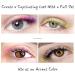 Obeyalash Colored Lash Extensions - Neon Pink Yellow Orange Ombre Purple White Blue - Self Fanning Volume Lashes - 2D-20D - 8 Mixed Colors 0.07mm 15mm - Buy Online on GoSupps.com