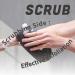 Premium Dual-Textured Exfoliating Washcloth | Soft & Scrubbing Sides | Loofah Alternative | Body Exfoliation Luffa Cloth for Bath/Shower | Durable 3 Layers | Gray | 3 Pack - Buy Online on GoSupps.com