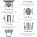 Kemei Professional Hair Clippers Beard Trimmer - T-Blade Outliner Barber Grade Cordless Silver - Buy Online on GoSupps.com