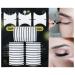 Lash Glue Replacement Self-Adhesive Strips 30 Pcs with Applicator  Waterproof Self-Sticking Adhesive Strips Fit for All Strip False Eyelashes  Single Length 35mm  Ideal Way to Apply Fake Lashes Black Adhesive Strips Blac...