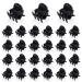 120PCS Mini Hair Claw Clips - Strong Hold Acrylic Tiny Clamps for Thin Hair | Black - Buy Online on GoSupps.com