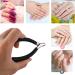 Precision Cuticle Nippers Cuticle Nippers Cuticle Scissors Stainless Steel Cuticle Scissors Fine for Precision Pedicure Fingernails Removal Excess Cracked Skin on Fingers and Toes - Buy Online on GoSupps.com