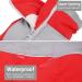 Waterproof Dog Jacket - Fleece Lined Winter Coat for Female Dogs - Red Size M - Warm & Stylish Pet Clothing - Buy Online on GoSupps.com