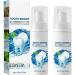 Teeth Whitening Mousse pressing type Cleansing ultrafine foam mousse toothpaste 360 oral care intensive stain removal toothpaste (2 pieces)