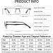 OCCI CHIARI Men's Fashion Reading Glasses | Spring Hinge Eyewear - Quality Readers 0 to 6.0 | Stylish Black & Grey Options for International Shipping - Buy Online on GoSupps.com