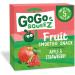 GoGo squeeZ Fruit Smoothie Snack Apple Strawberry 20 x 90g pouches - Buy Online on GoSupps.com