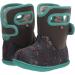 BOGS Baby Wellington Boots Plum Flower Stripe 71565 | Size UK 3-8 | Child Butterflies Dark Gray - Buy Online on GoSupps.com