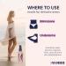 womn Intimate Comfort INGROWN HAIR SERUM - serum against ingrowns razor bumps & skin discolorations 50ml - Buy Online on GoSupps.com