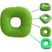 Buy Donut Cushion Seat - Portable Waterproof Pad for Hemorrhoid & Tailbone Pain Relief | Medium Green - Perfect for Wheelchair & Pressure Sores - Buy Online on GoSupps.com