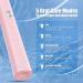 Power Sonic Electric Toothbrush with 6 Brush Heads | 5 Modes, 40,000 VPM Motor | Wireless Quick Charge | Rechargeable Toothbrush for Adults | Travel-Friendly (Pink) - Buy Online on GoSupps.com