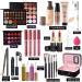 Complete Makeup Set Holiday Gift Box - Essentials Bundle with Eyeshadow, Concealer, Lipstick, Lip Gloss, Mascara, Eyeliner, Eyebrow Pencil, Lip Balm, Face Powder - Full Makeup Kit for Women - Buy Online on GoSupps.com