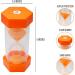 Teacherfav 5-Minute Hourglass for Children | 12.7 cm Acrylic Orange Timer | Ideal for Classrooms & Home - Medium Single Pack - Buy Online on GoSupps.com