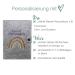 Personalized Motherpass Cover - Rainbow Natural Felt Made in Germany | Ideal Gift for Pregnant Moms with Pockets for Insurance Card & Ultrasound Images - Buy Online on GoSupps.com