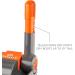 Unisex Force Dry Sport-Digital Shoe Dryer | Gray Orange | Universal Fit - Buy Online on GoSupps.com
