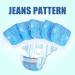 Pet Soft Female Diapers - Super Absorbent Denim Cowboy Style 3 Bags (24pcs) - Disposable Dog Diapers for Puppies - Buy Online on GoSupps.com