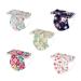 Lulupi 50 pieces one-way oral protection oral protection Pustblume printed 3 layer once mns dandelion motif neckerchief mouth and nose protection.