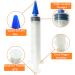 Ear Wax Removal Syringe 20ML Capacity with Silicone Quad Tips & Post Treatment Wicks - Buy Online on GoSupps.com