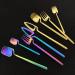 Flatware Sets Matte Rainbow 4Pcs Cutlery Set Dinnerware 304 Stainless Steel Dinner Fork Coffee Spoon Kitchen Knife Set Western Tableware Set (Color : 4Pcs Teaspoon) - Buy Online on GoSupps.com