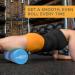 Maximo Fitness 18 x 6 High Density Foam Roller for Trigger Point Massage | Muscle & Back Roller for Yoga, Pilates & Physical Therapy | Blue - Buy Online on GoSupps.com