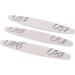 Nail File Manicure Tool Wide Application Nail File 3 Pieces Professional for Home Salon - Buy Online on GoSupps.com