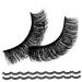 SEWOART Natural Women Lashes 10 Pairs Fake eyelashes fiber 7d European and American Russia Natural Strip Lashes
