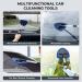 Magnetic Car Window Cleaner Windshield Cleaner with Extendable Handle and Washable Reusable Cloth Pad Head Car Glass Cleaner Kit with Spray Bottle (2 Sets) - Buy Online on GoSupps.com